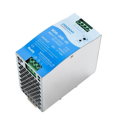 China NDR-240-48 NDR Din Rail Series SMPS Power Supply AC Switching DC for 3D CCTV Printer LED Light and Camera NDR-240-48 for sale