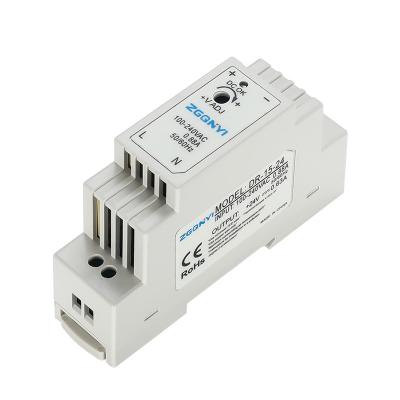 China DR-15-24 SMPS DR Din Rail Power Supply 15w 24V 1.5A Changeover DR-15-24 Series for sale