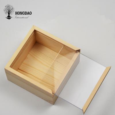 China HONGDAO Recyclable Wooden Boxes For Jewelry Chocolate Box With Lock for sale