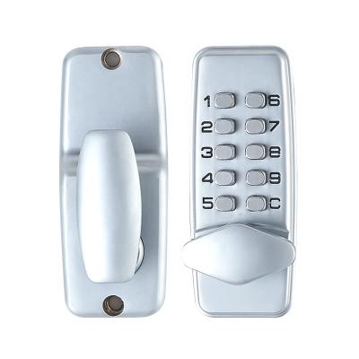 China Micro Button Password Tiny Digital Mechanical Door Wholesale Price App Office Door RV Door Simple Type Wood Lock for sale