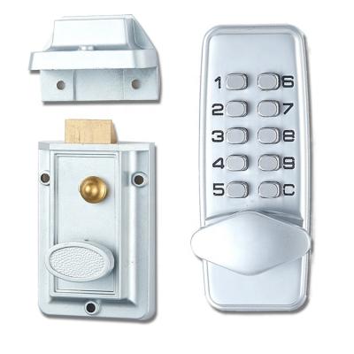 China Miniature Door Dexterity No Energy No Power No Key Password Outdoor Waterproof Door Knob Digital Mechanical Door Lock for sale