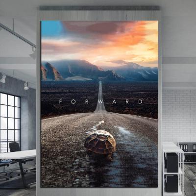 China Hd Print Modern Mindset Home Decor Wall Ahead Pictures Living Room Canvas Painting Movie Poster Painting for sale