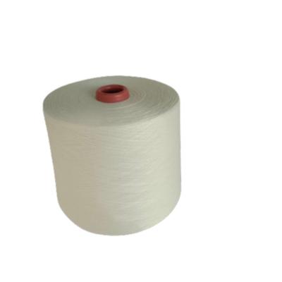 China Sustainable Dyed  100% polyester soft  white yarn 40 from China for sale