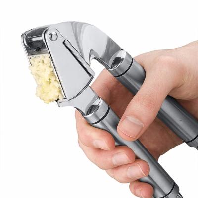 China 304 Stainless Steel Meat Grinder Manual Stocked Chopper Crusher Grills Garlic Ginger Manual Press and Peeler for Kitchen for sale