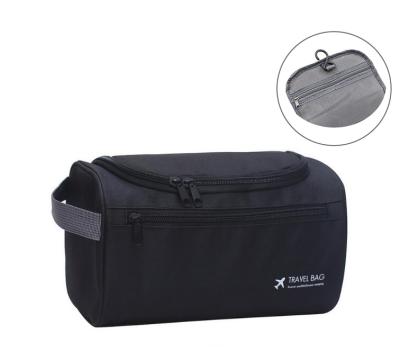 China Fashion Canvas Hanging Waterproof Men Travel Wash Organizer Bag for sale