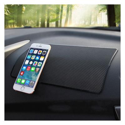 China PU 40x20cm Extra Large Car Dashboard Phone Mount Storage Sticky Mat Anti-Slip Organizer for sale