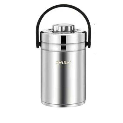 China Large Capacity Customized Super Durable Travel Home Vacuum Heat Preservation Barrel Long Lunch Box for sale