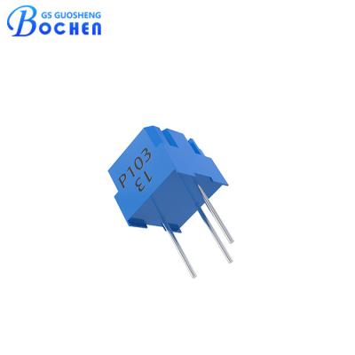 China 3323 Series 0.5W 1k 2k 5k 10k 20k 50k ohms Single Turn Cermet Trimmer Potentiometer for sale