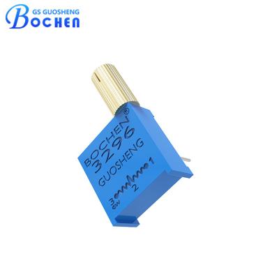 China 3296 50k 100k Ohm Multiturn 102 Trimpot Trimmer Potentiometer Variabler Widerstand zu verkaufen