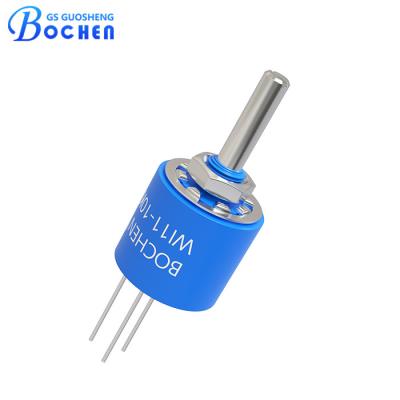 China 10% Panel Mount Rotary Trimmer Potentiometer 10k Ohms WI11-1 for sale