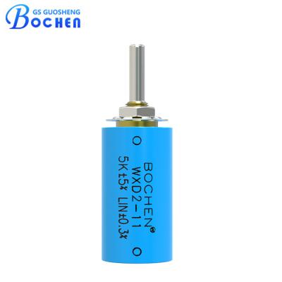 China 5k 5% Lin 0.25% Precision Multiturn Wirewound Potentiometer For Test And Lab Equipment for sale