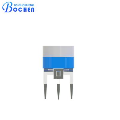 China 100 Ohms Carbon Film Potentiometer Single Turn Variable Resistor RM065 0.1W for sale