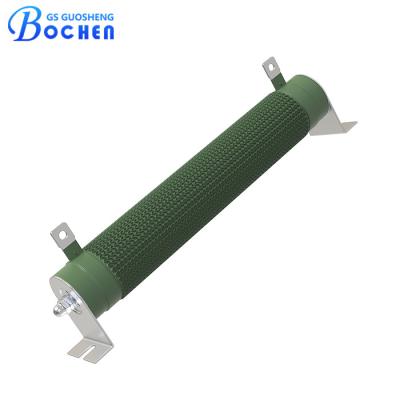 China High Power Ribbed Ceramic Wire Wound Resistor Wirewound Braking 1000W 1R0 To 100R for sale