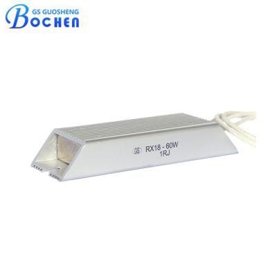 China BOCHEN RX18 100W Aluminum House Wirewound Power Resistor For Load Bank for sale