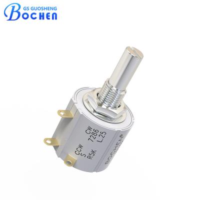 China BOCHEN 7286 r2kl025 Wirewound Potentiometer Mounting Style Panel Mount Element Type Wirewound for sale