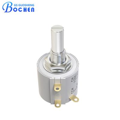 China Panel Mount BOCHEN 7286 R2kl 25 Wirewound Precision Potentiometer for sale