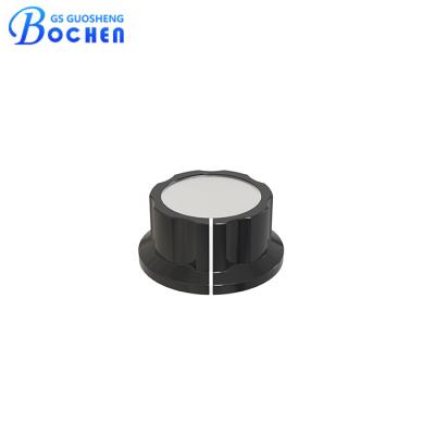 China Bochen Set Screw Or Push-On Mounting Type Bakelite Shell Bress Inner Hole Knob For Rotary Switch Potentiometer for sale