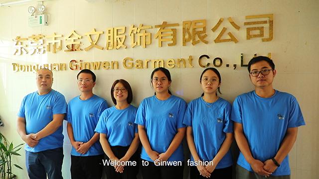 Verified China supplier - Dongguan Ginwen Garment Co., Ltd.