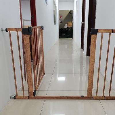 China Protect Foldable Indoor Baby Child Kids Pet Stair Gate Baby Safe Retractable Adjustable Portable Gate for sale