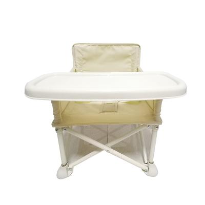 China Safety Comfortable Baby Dining Chair New Arrival Comfortable Foldable Children Table Chair Eating Seat Kids Baby Chair Portable Multifunctional Camping for sale