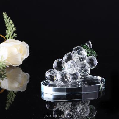 China China China Fashion Crystal Grape Cluster For Decoration Crystal Purple Grape Cluster Home for sale