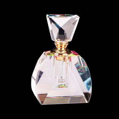 China Real Europe K9 Gemstone Crystal Empty Perfume Bottles For Wedding And Party Supplies for sale