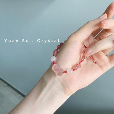 China Natural Stone Bracelet Crystal Healing Lucky Bracelet Fashion Brand Pendant Crystal Stone Beaded Bracelet China Bracelet Jewelry China for sale