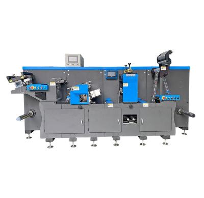 China HONTEC Factory RDA-350E Semi-rotary machine post-press die-cutting equipment for die-cutting, film coating, scrap collecting, slicing for sale