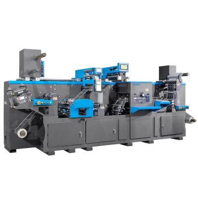 China Roll Flexo Printing Machine FD-350S High Speed ​​Label Die Cutting Machine Capable Of Aggregate Polishing for sale