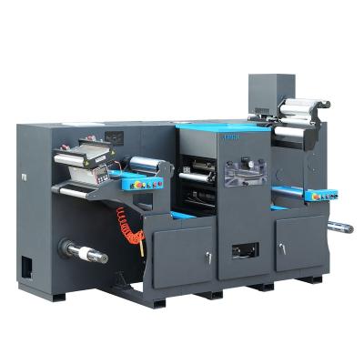 China FDA-350 factory flattening die cutting machine with continuous paper tape feeding mode for sale