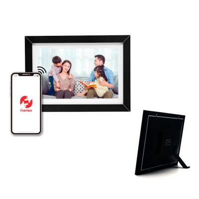 China Touchable Wifi 10.1 Photo Frame Slim Panel Cloud Sharing Picture Wifi Digital Photo Frame for sale