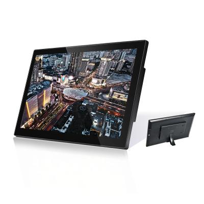 China Business 15.6 Inch Android Advertising Player Wall Mounted Touch Screen All In One Industrial PC for sale