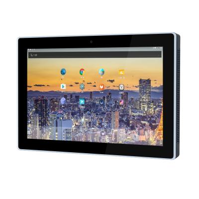 China Meeting Room Nfc Android Wall Tablet Rk3288 Touch Screen Poe Meeting Room Tablet Android 10 With Optical Led Guide for sale