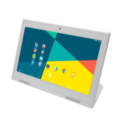 China Business RK3288 10 Inch Tablet PC Android Advertising Player With Body Sensor Display Player With Brochure Holder for sale