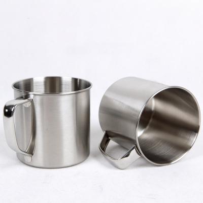 China 304 Stainless Steel Coffee Tea Mug Mug Diameter 7cm Sustainable Beer Milk Espresso Insulated Unbreakable Kids Mug for sale