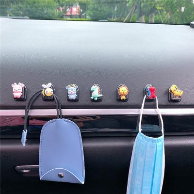 China Cute/Cartoon Animal Car Hang Sundries Home Decor Flower Wall Mounted Rack Hangs Organizer Multifunctional Hanger Key Hangers for sale