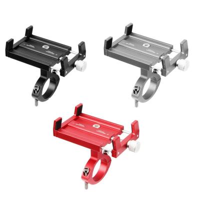 China Adjustable Adjustable Bike High Stability Mount Frames Aluminum Alloy Motorcycle Mobile Phone Holder Stand for sale