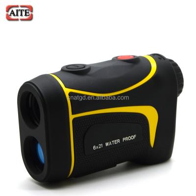 China Portable 6x21 600m Aite Water Resistance Laser Golf Rangefinder With Pin Finder Rangefinder for sale