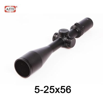 China 2019 Hot Selling Optics 5-25 X56 Fully Multicoated Rifle Tactical Hunting Scope With Magnification From 5X To 25X for sale