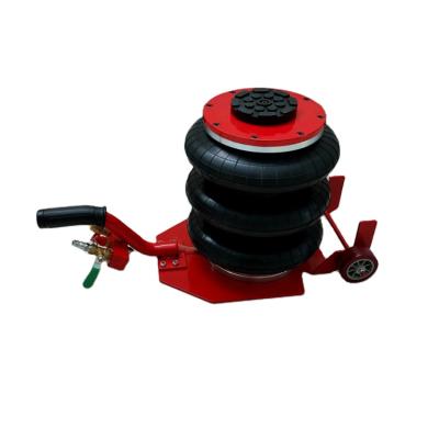 China Auto Repair Tools Heavy Duty Triple Bag 3tons Air Jack Pneumatic Jack for sale