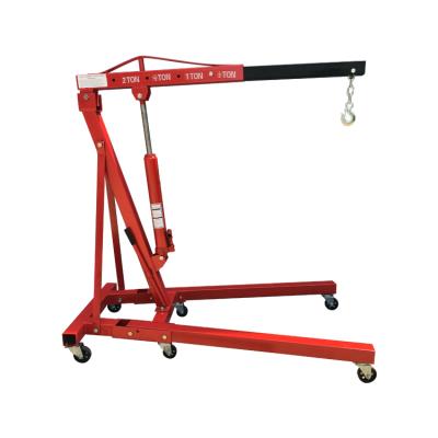 China Other Manufacturer 2t Folding Hydraulic Motor Hoist Shop Crane for sale