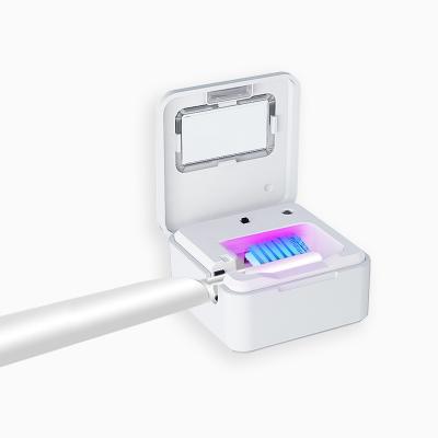 China ABS Portable UV Light Electric LED Toothbrush Ultraviolet Disinfector for sale