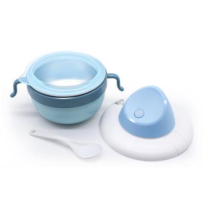 China Chinese style children water injection insulation baby soup bowl food disinfection soup bowl set sterilization heating tableware for sale