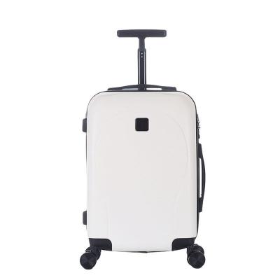 China Custom Logo Roll Travel Multifunctional Square Trolley Bag 80cm ABS Showcase for sale