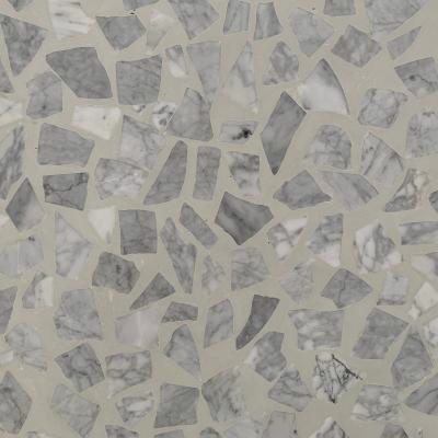 China Modern Terrazzo Slab Artificial Marble Stone Paving Floor And Wall Decor Table Tops Manufactured Furniture for sale