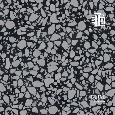 China GUIYI style epoxy resin modern popular terrazzo panel artificial stone table top interior design for sale