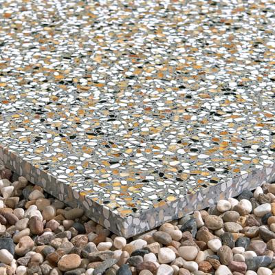 China Traditional artificial stone for outdoor concrete terrazzo slab terrazzo wall and table top designed colorful for sale