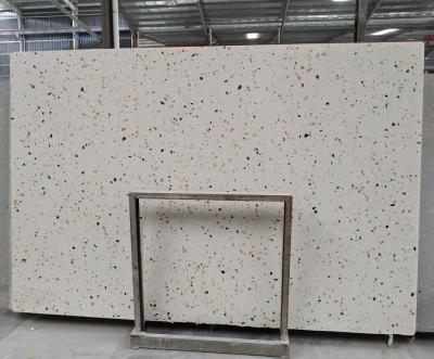 China Modern Artificial Stone Terrazzo Flooring Slab Colorful Stone Designed For Flooring, Wall And Counter for sale