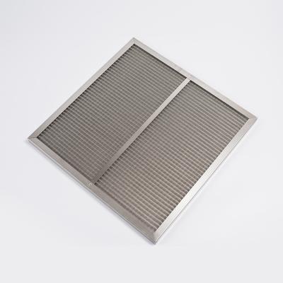 China Pre-Filteation Residential Washable Aluminum Metal Mesh Filter Bag for sale