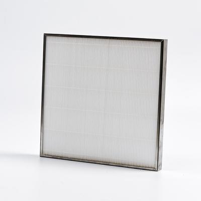 China Hotels High Efficiency Industrial Aluminum Foil Hepa Air Filter for sale